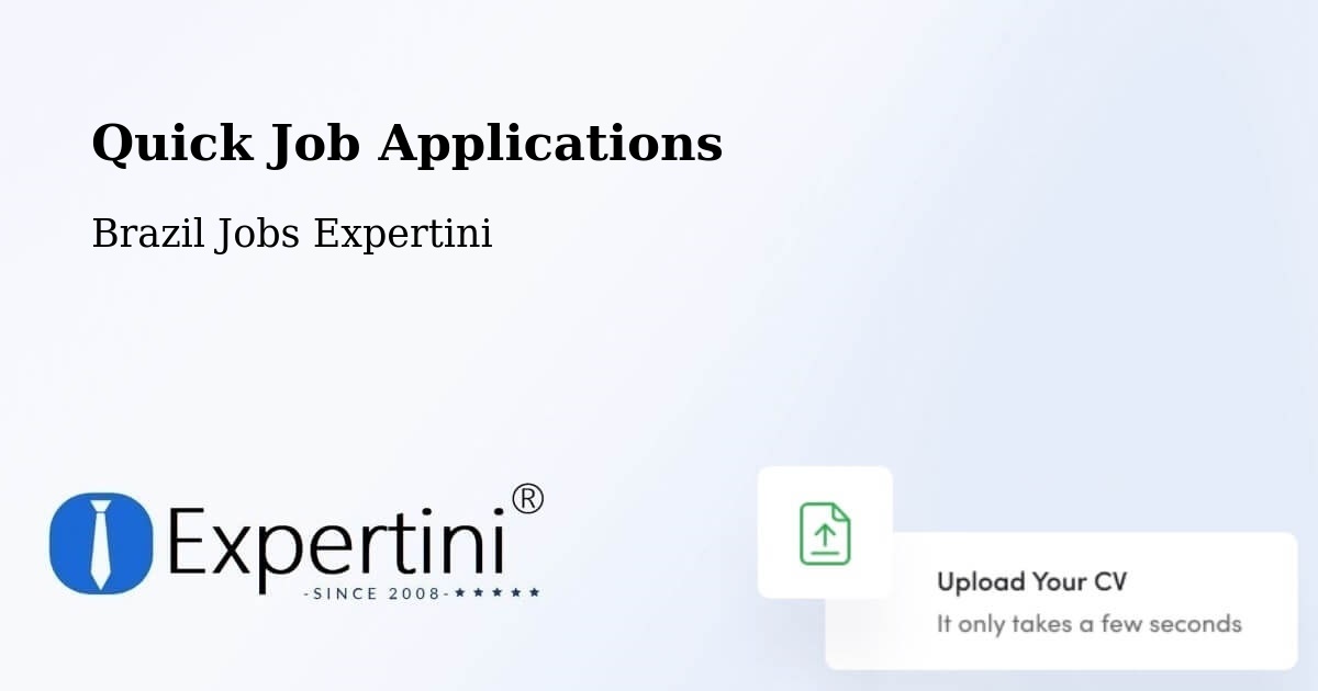 Quick Apply Feature – Restinga - Brazil Jobs Expertini
